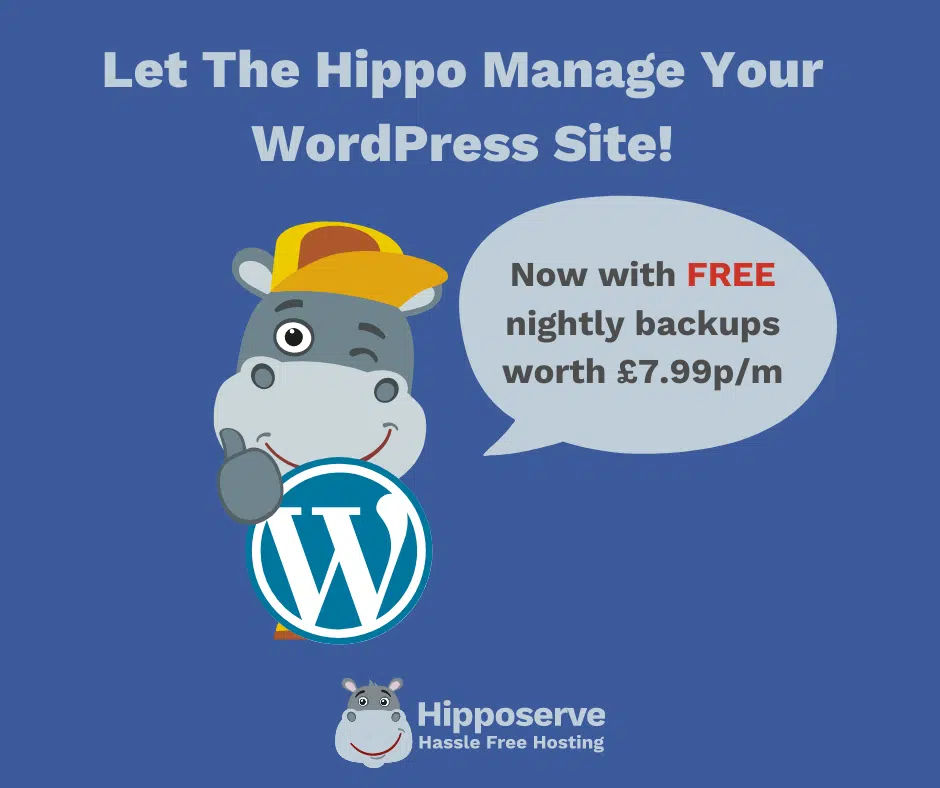Managed Websites from Hipposerve