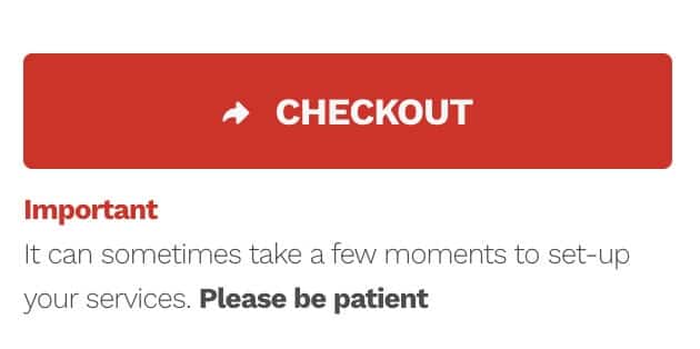 Checkout Be Patient