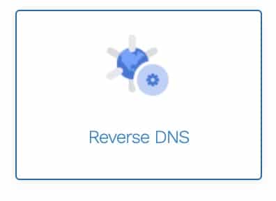 Reverse DNS Button