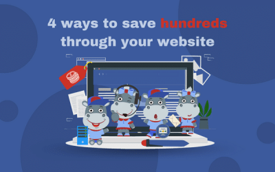 4 ways to save money through your website