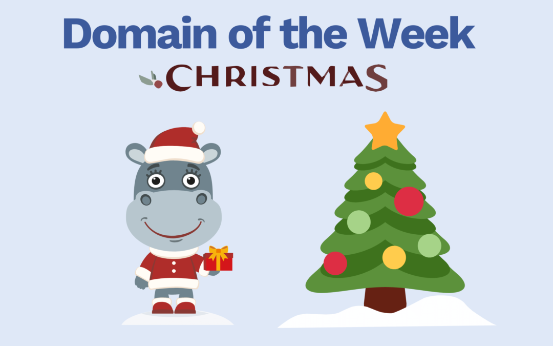Domain of the Week – Celebrate the Season with a .Christmas Domain from Hipposerve!