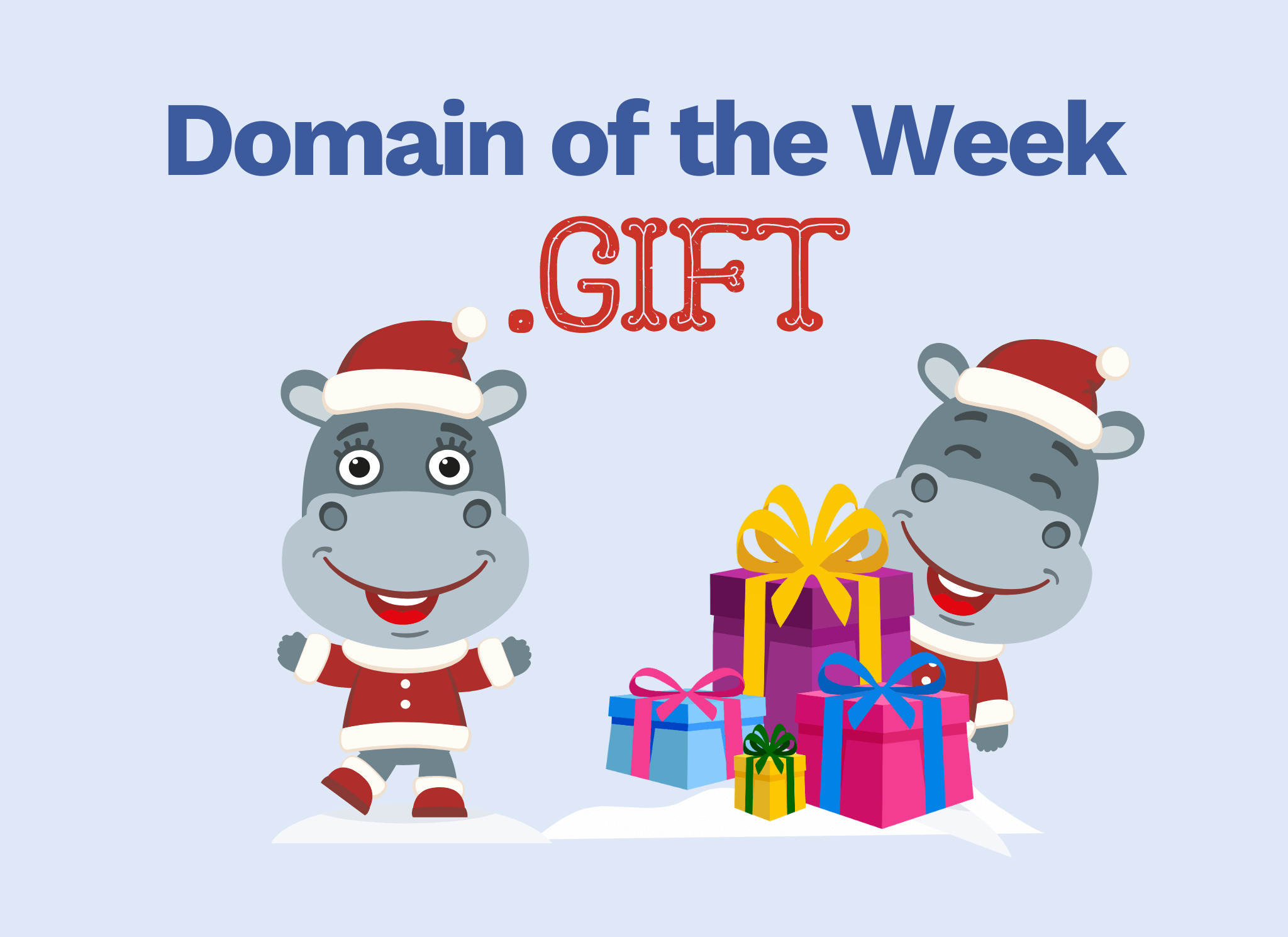 Grab a .gift domain from Hipposerve