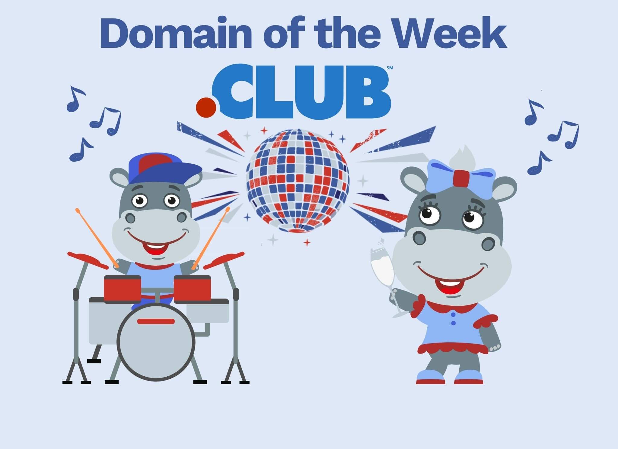 Domain of the Week. A .club domain from Hipposerve