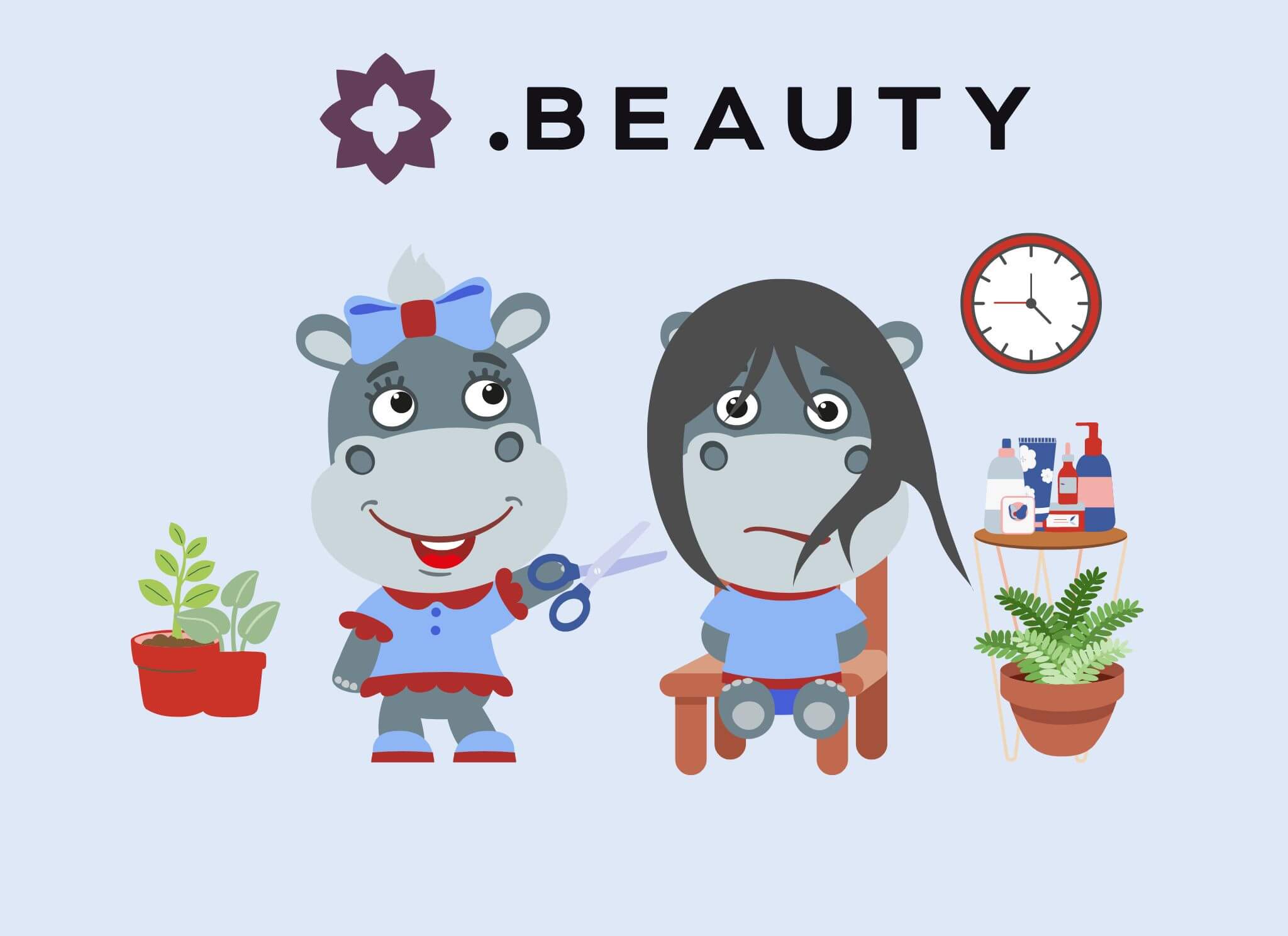 Grab a .beauty domain from Hipposerve.