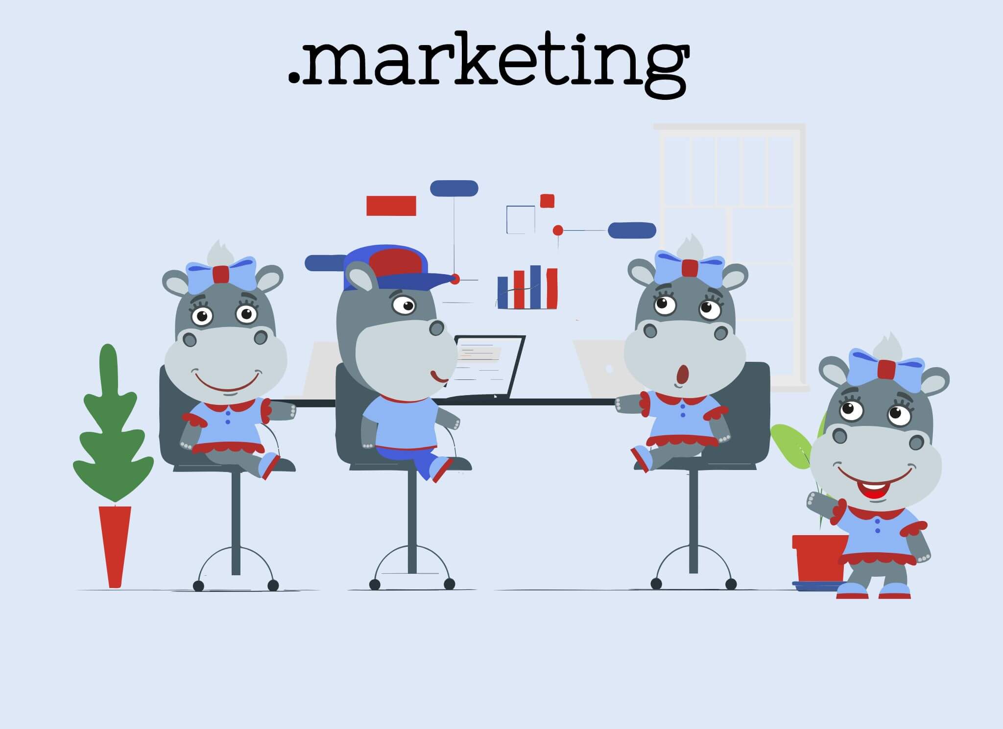 Grab a .marketing domain from Hipposerve.